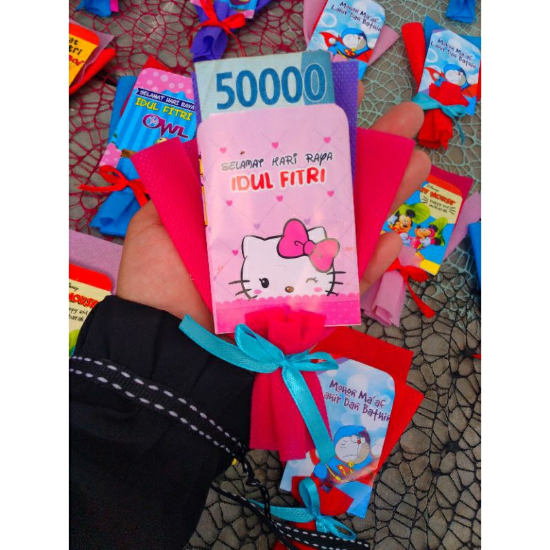 

35pcs Buket Amplop Mini|Buket Amplop Lebaran|Buket Amplop THR