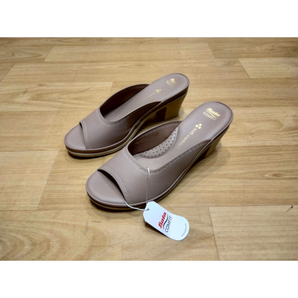 Sandal High Heels Wanita Bata Terbaru Sepatu Sandal Wanita Bahan Sintetis Awet Dan Nyaman