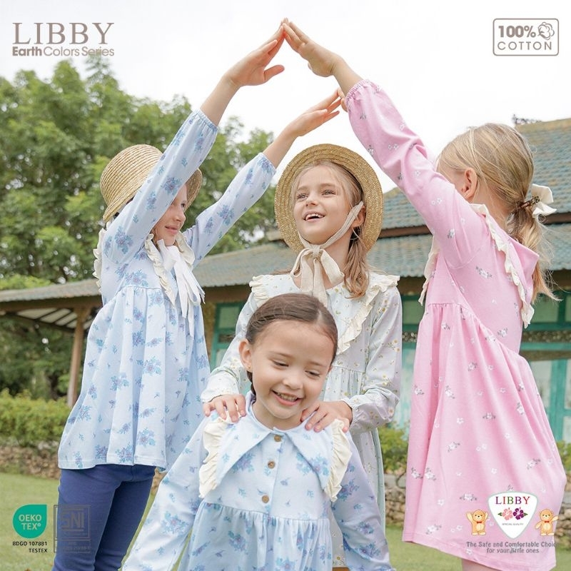 LIBBY - ANNA DRESS LIBBY - DRESS LIBBY - DRESS ANAK - DRESS BAYI