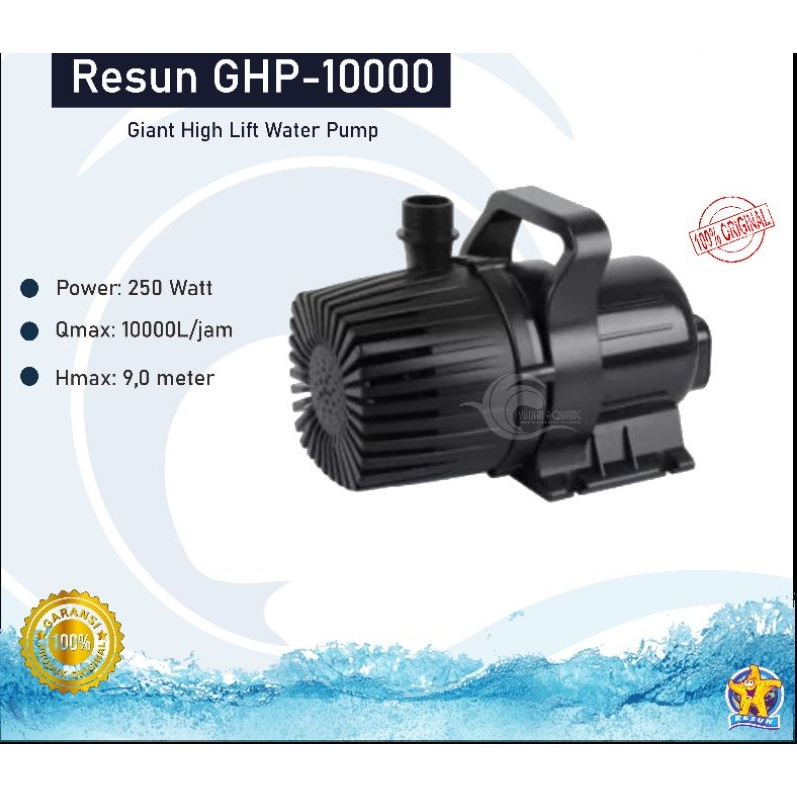 Pompa Celup Resun GHP 10000 upgrade Resun PG