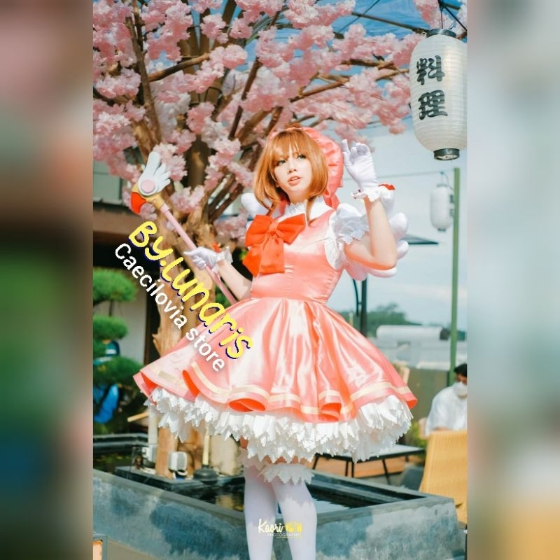 Clow Wand Sakura Cardcaptor Tongkat Cosplay