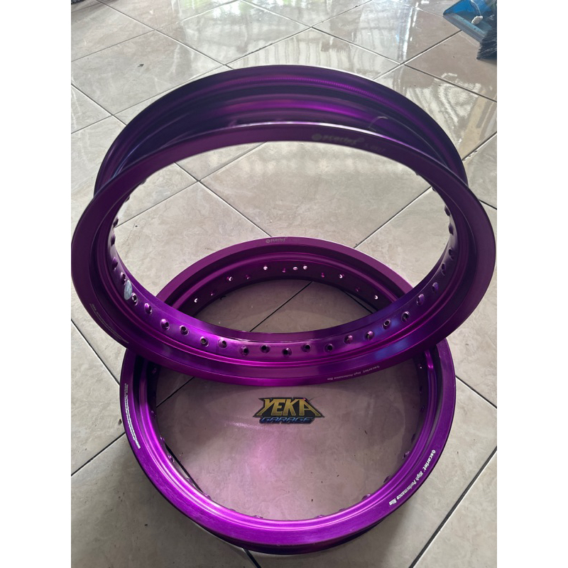 Velg Set Supermoto Scarlet 300-350/17 Ungu
