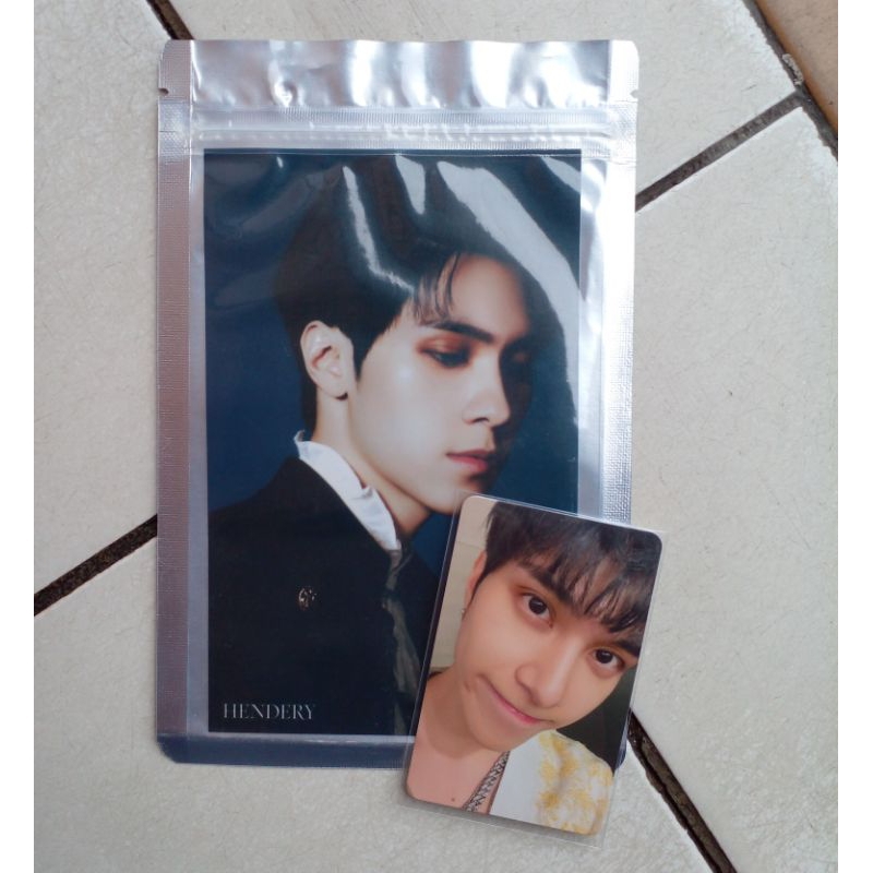 photocard pc wayv 4x6 hendery phantom md