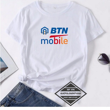 KAOS BAJU BANK BTN MOBIL- KAOS BANK BTN MOBILE - BAJU BANK BTN MOBILE BANKING - KAOS Bank Tabungan N