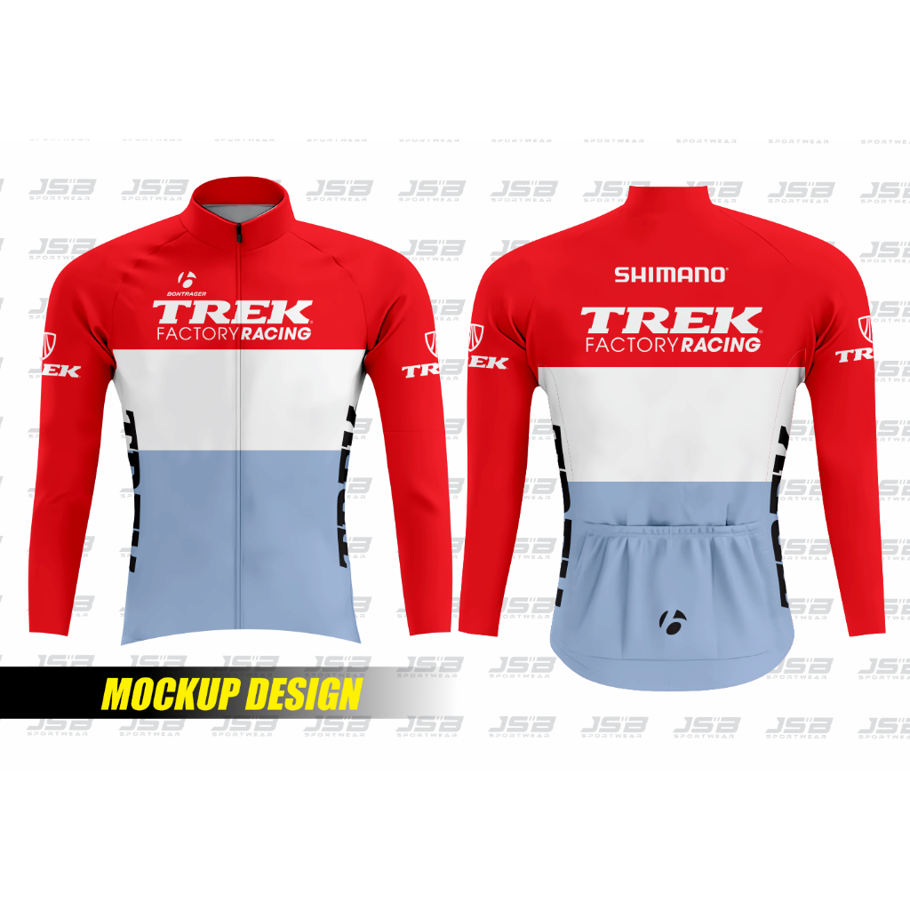 kaos jersey sepeda road bike mtb bmx seli gowes lengan panjang DAN PENDEK-RB-TREK 01