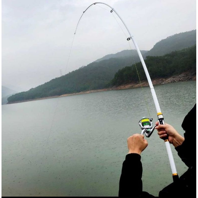 Taffsport GHOTDA Joran Pancing Antena Portable Fishing Rod Pole Carbon Fiber