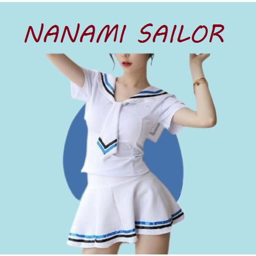 [Seragam jepang] nanami sailor  -size S/M/L dan big size sampai 7XL