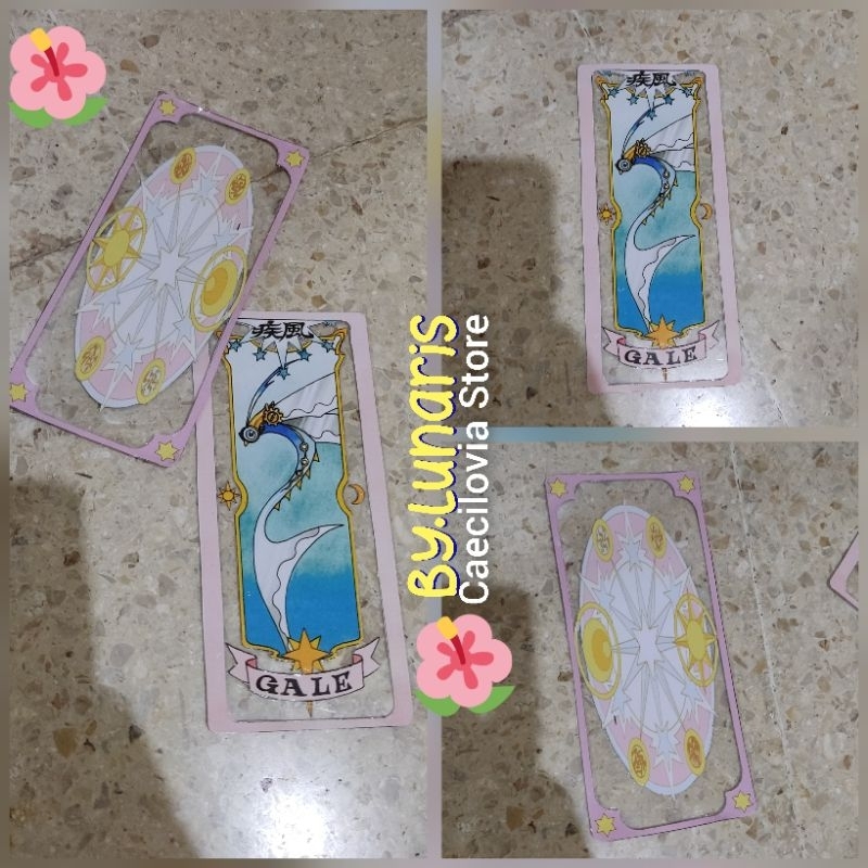 Clear Card Cardcaptor Sakura Kartu Transparan (Bisa Request Jenis)