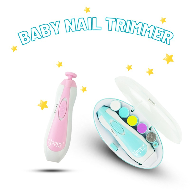 YOPPO BABY |  Baby Care Electric Nail Trimmer Grinding Gunting Kuku Bayi Elektrik