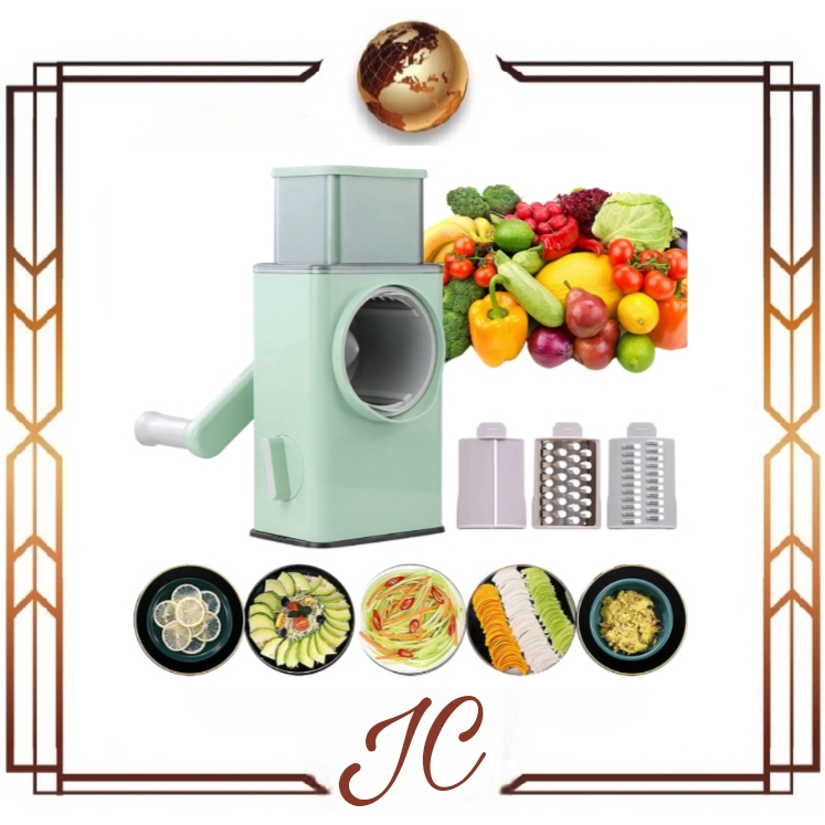 (JC) Alat pemotong sayur dan buah multifungsi / Vegetable chopper Parutan hijau alat pemotong sayuran dan buah