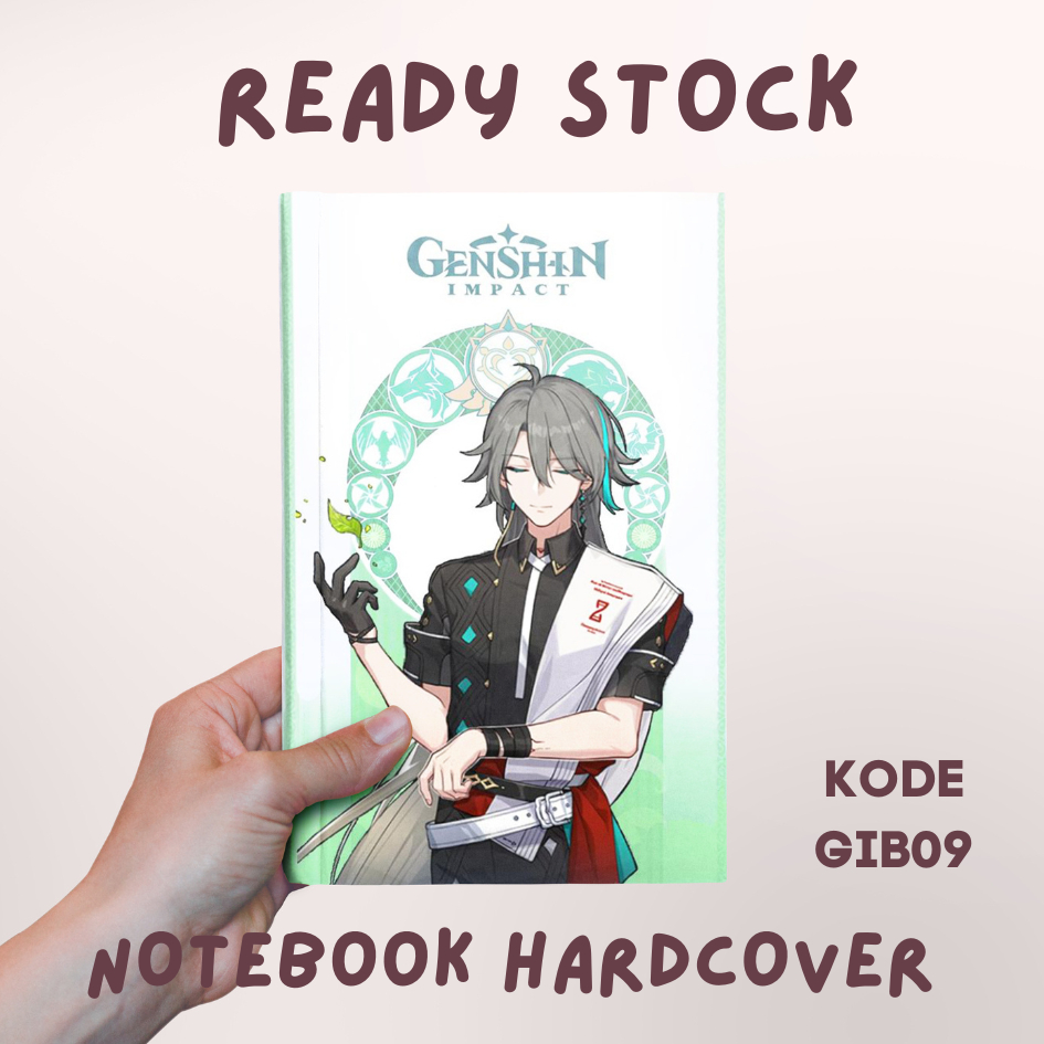 

BUKU NOTEBOOK GENSHIN IMPACT/ BUKU SEKOLAH/ BUKU CATATAN/ BUKU GENSHIN IMPACT KODE GIB09