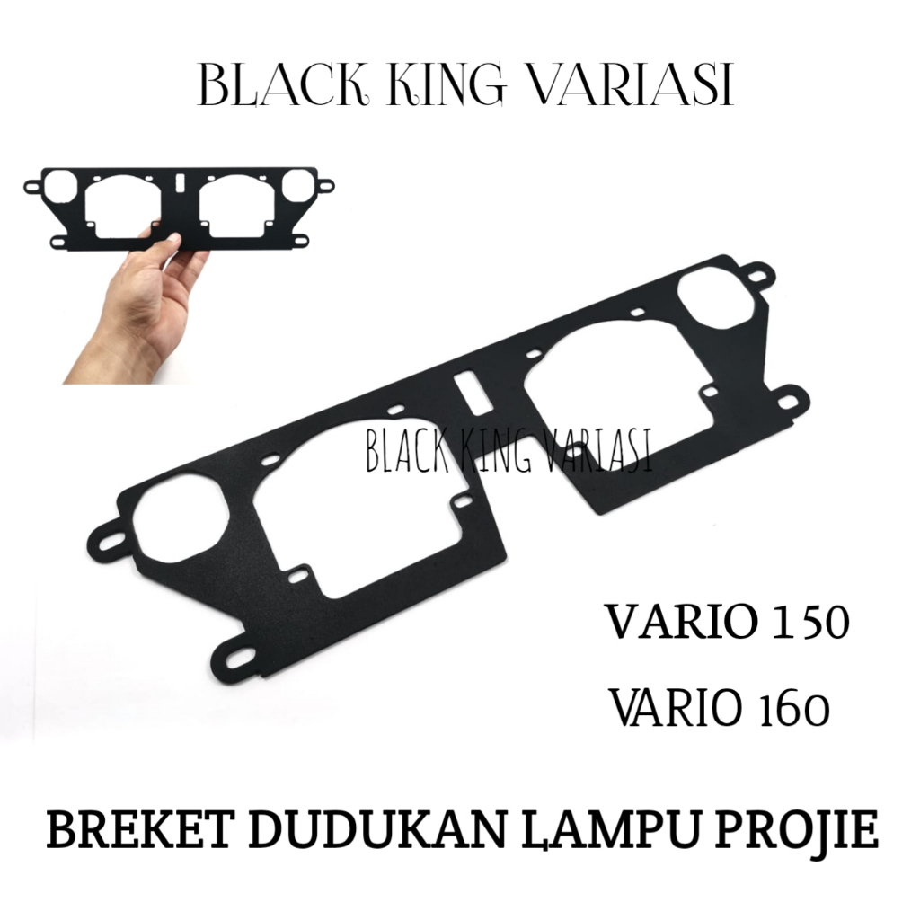 Bracket Braket Projie Biled 2.5 inch Vario 150 Vario 160 Breket Biled Projie Breket Lampu Proji Biled Vario