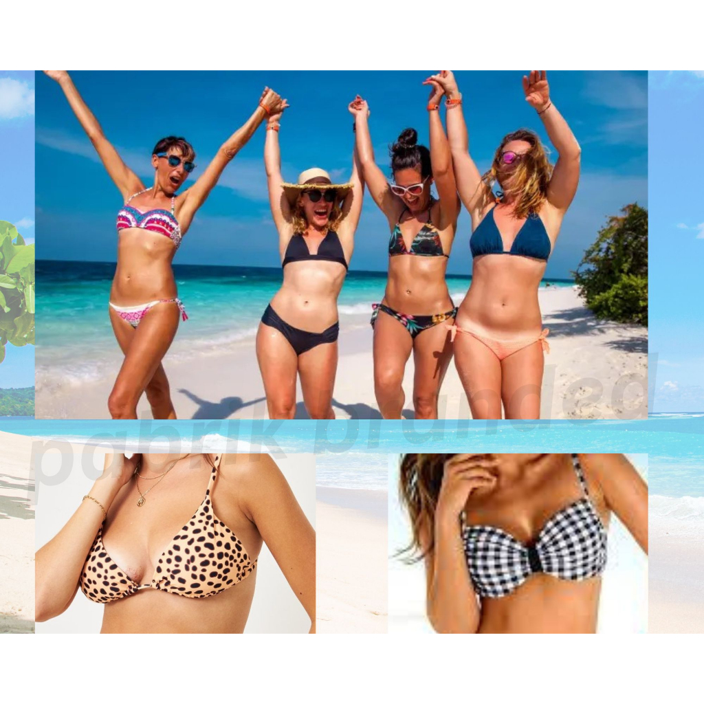 pabrik branded swimwear bikini top bottom baju celana rok renang wanita girl perempuan atasan sexy s