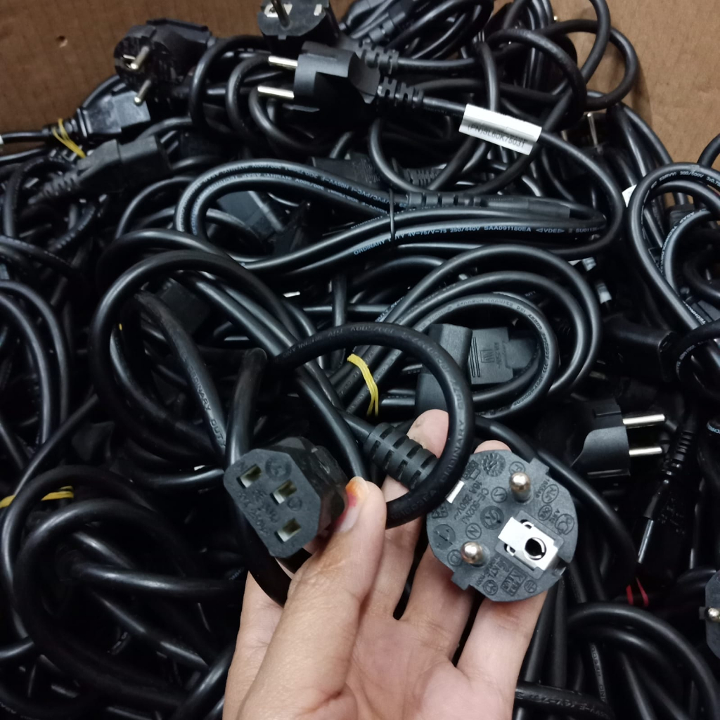 JUAL KABEL POWER ASLI ORIGINAL UNTUK KOMP, LCD, LED ,AIO, UPS, PC SERVER, DLL&quot; MURAH MERIAH