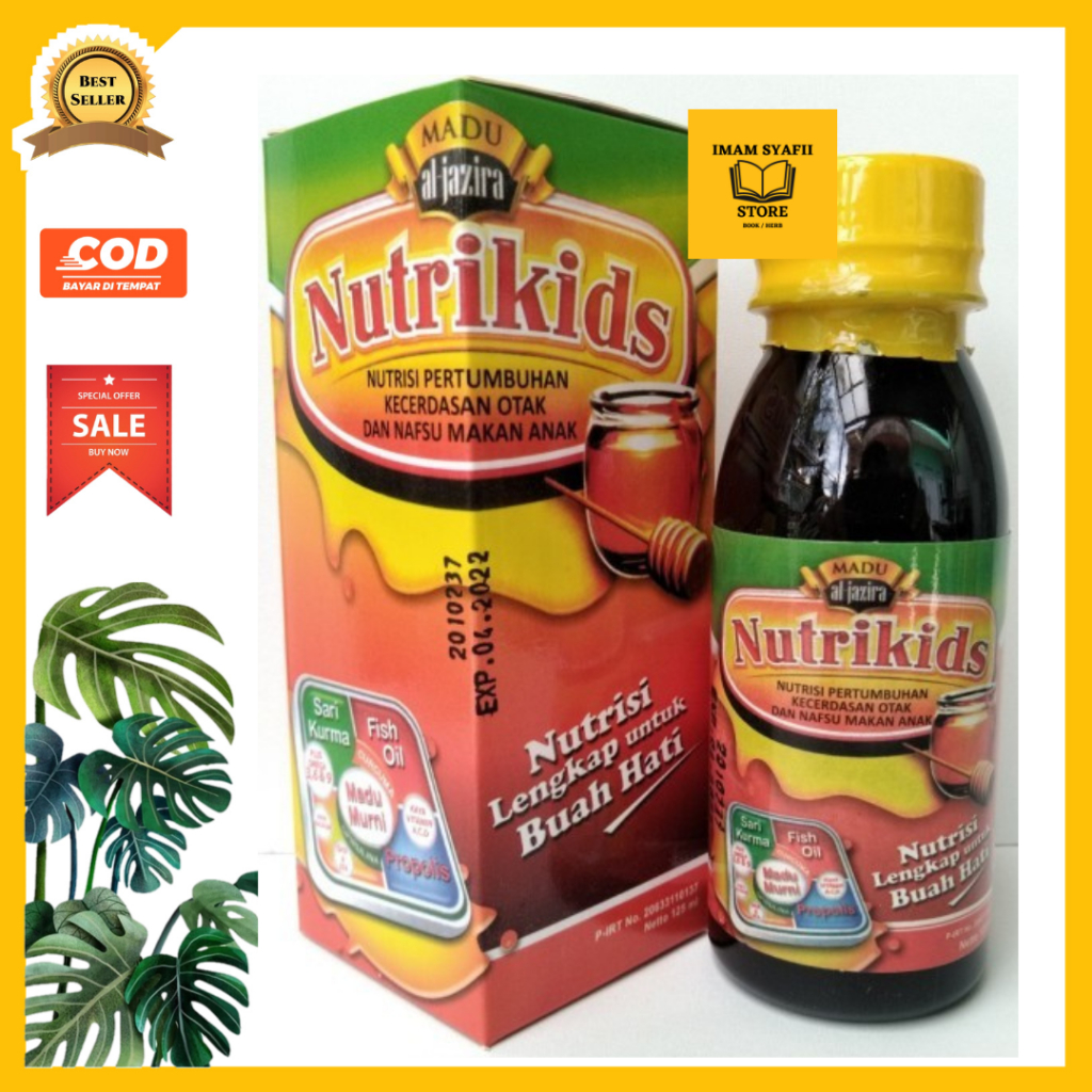 

Madu Nutrikids / Nutri Kids Al Jazira Untuk Anak