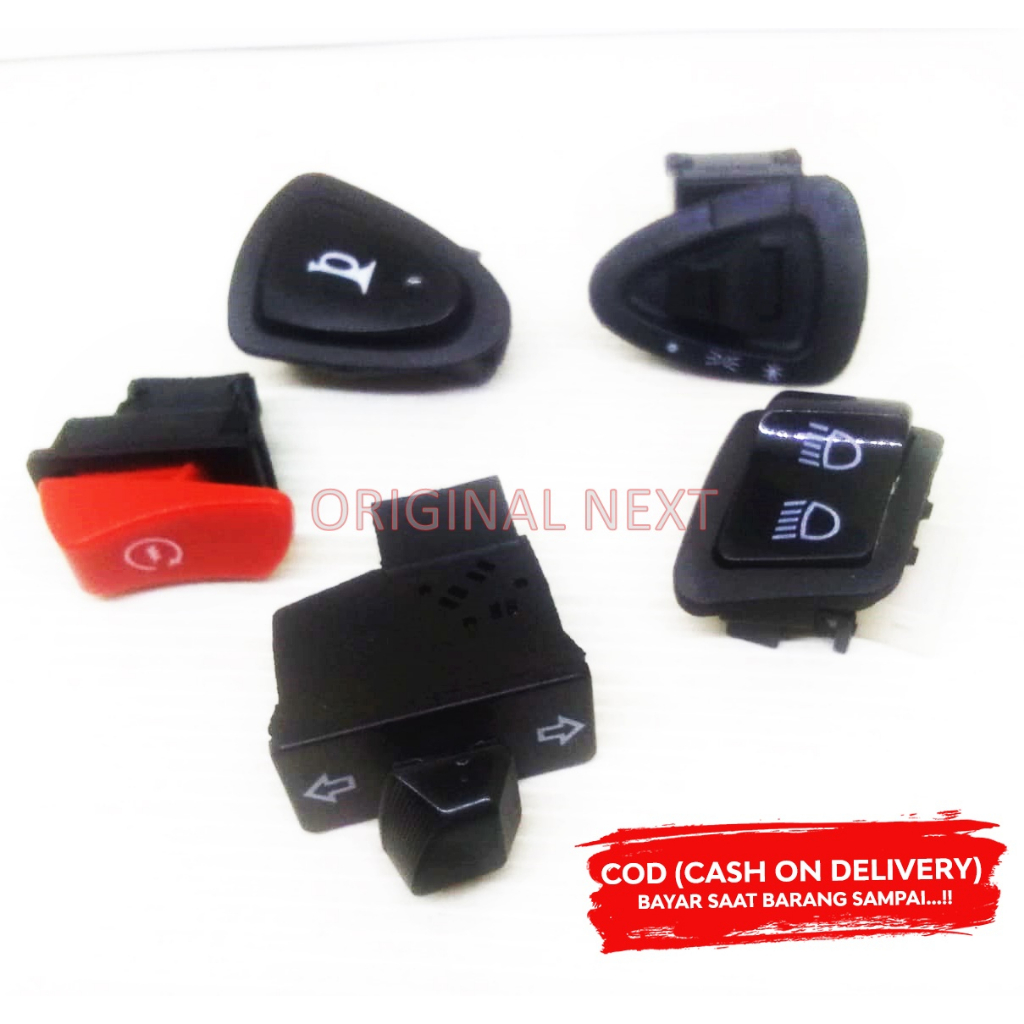 Paket Saklar Set Saklar Satu Set Honda Beat Fi 2013 2014 Stater kasar Scoopy karbu Revo Absolute Blade + Vietnam