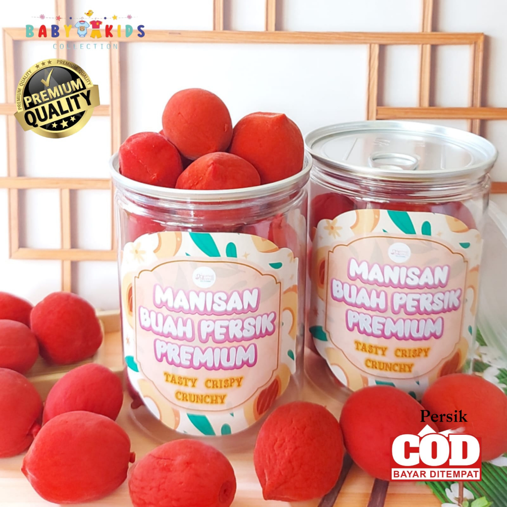

Can Manisan Buah Persik Merah Impor Red Crunchy Peach Kualitas Premium