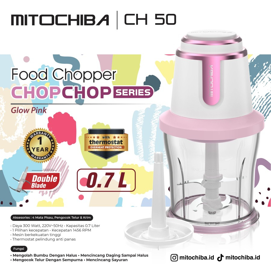 Mitochiba Chopper CH50 / Chopper Mito CH 50 / Penggiling Daging