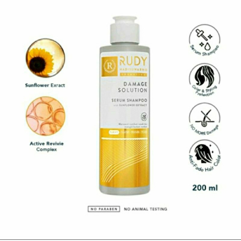 Rudy Hadisuwarno Demage Serum Shampoo 200ml