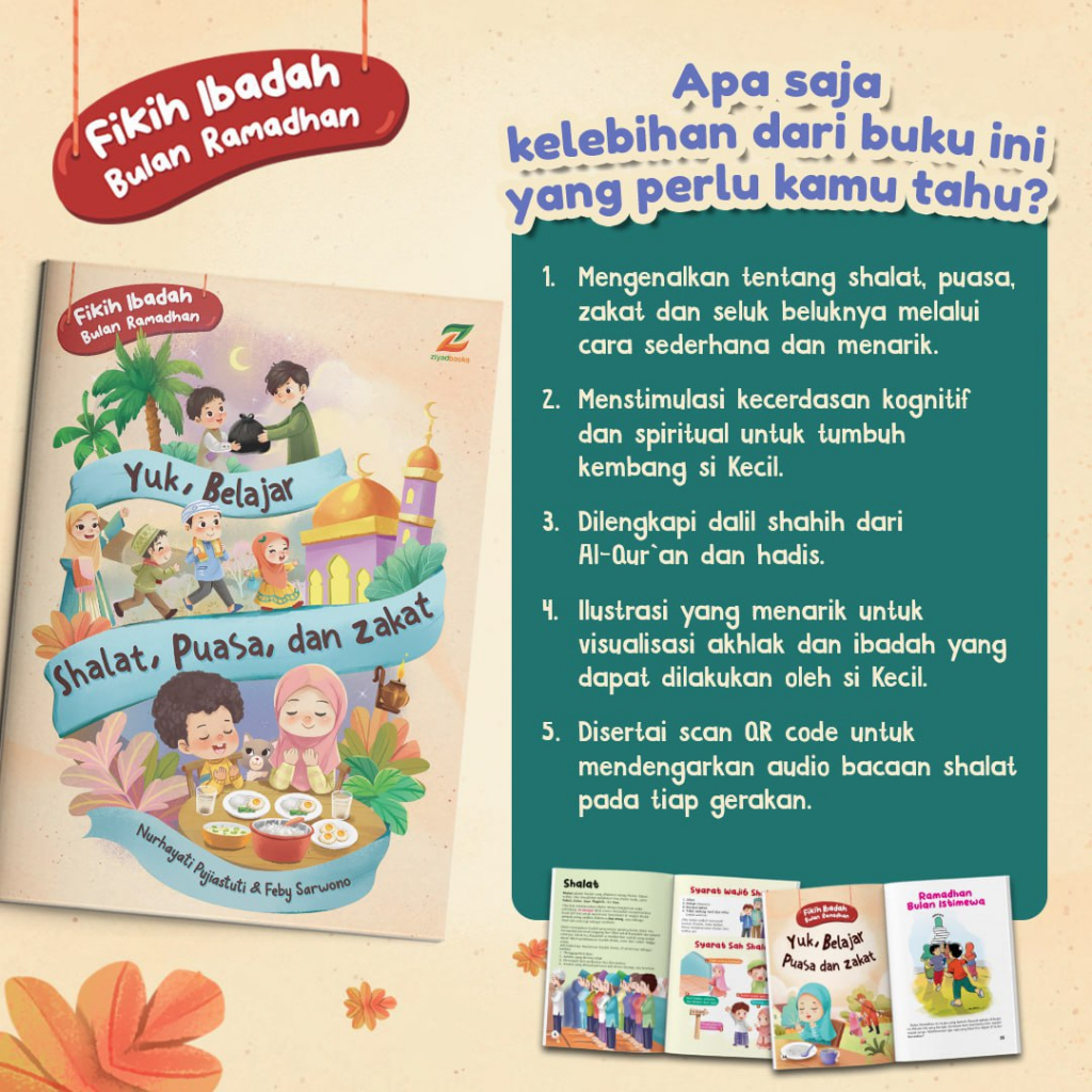 Fikih Ibadah Bulan Ramadhan: Yuk, Belajar Shalat, Puasa, dan Zakat