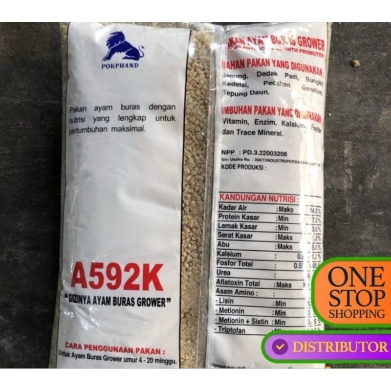 Pakan Ayam Hi Provite 592 592K