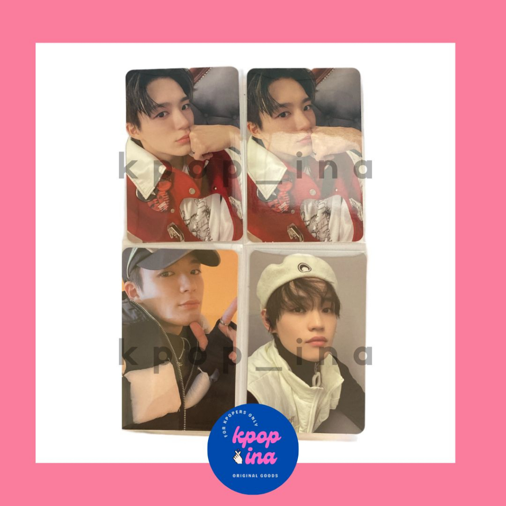 Official NCT DREAM Photocard Candy Era - Jeno, Chenle (Special Card, SMini)