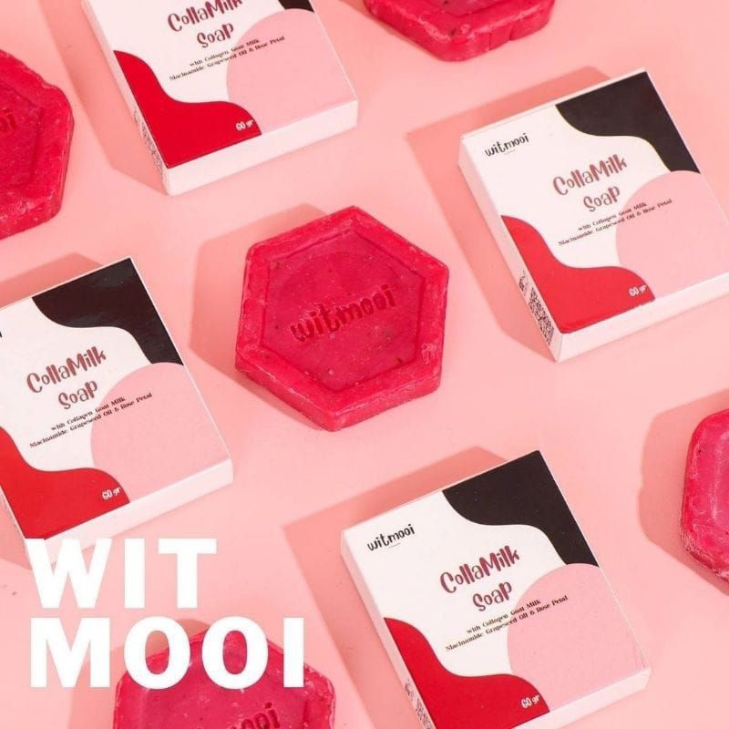Witmooi CollaMilk Soap / Sabun Collagen Pemutih