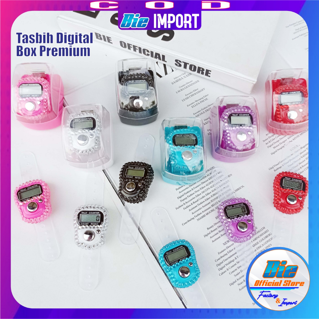 Tasbih Digital Mini LCD Impor Best Seller