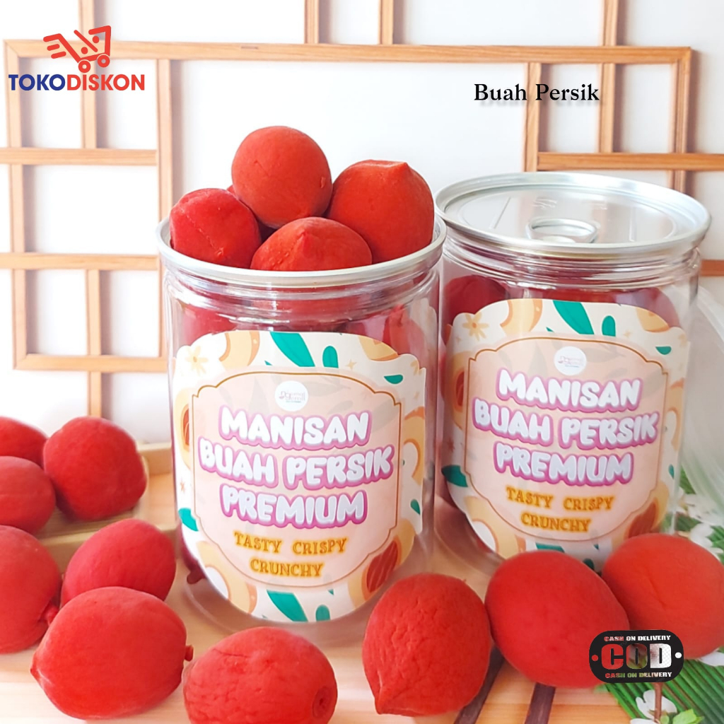 

Can Manisan Buah Persik Merah Impor Red Crunchy Peach Kualitas Premium