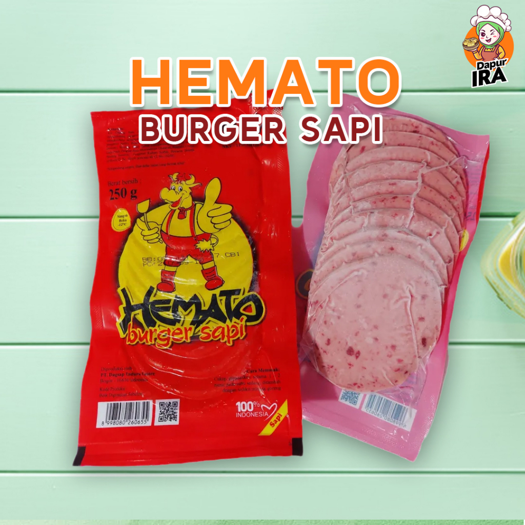 

hemato daging burger sapi (10 slice)