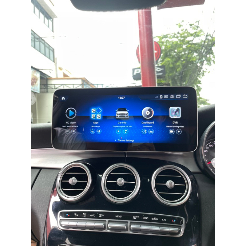 HEAD UNIT ANDROID 12 12.5” MERCEDES C CLASS GLC GLA CLA W205 W253 W117 W169 APPLE CARPLAY AND ANDROI