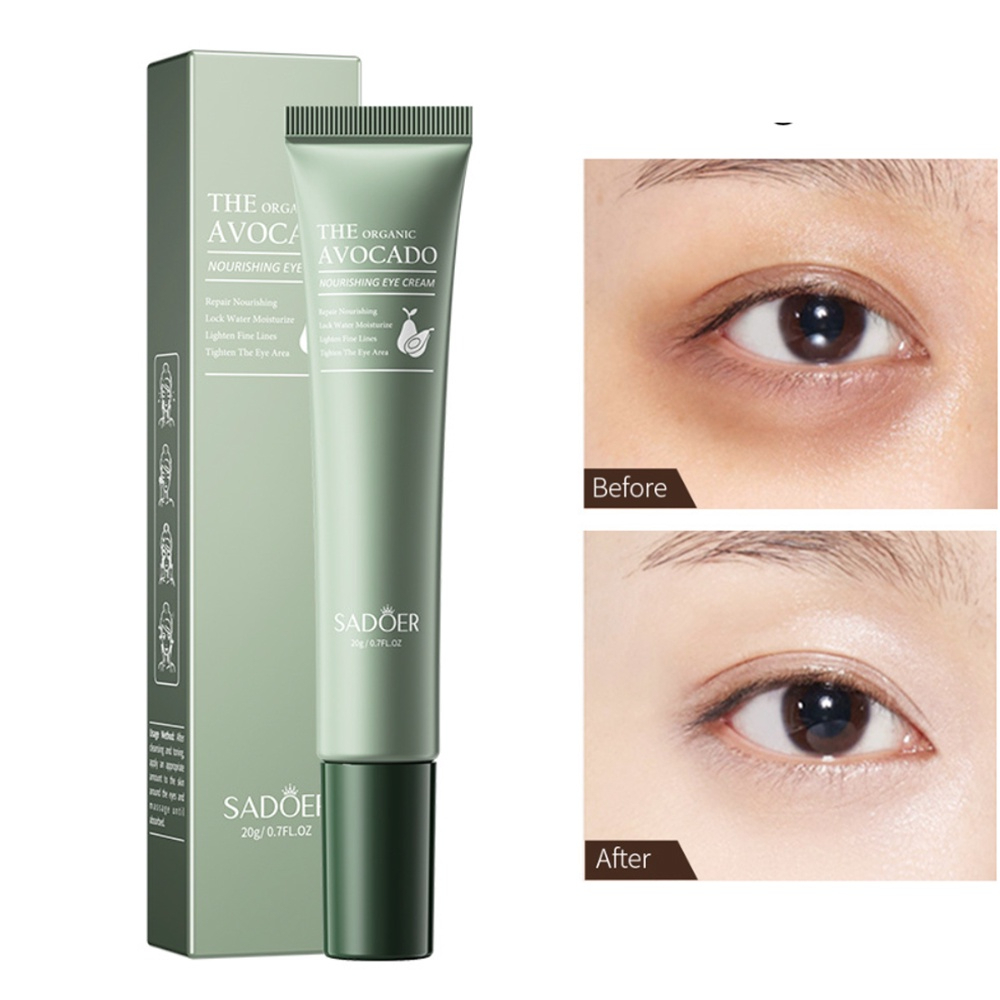 Avocado Anti Age Rimpel Wrinkle Eye Cream Serum Bags Remove Dark Circles Eye Essence 20g