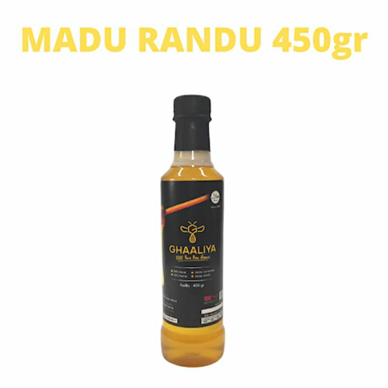 

Madu Murni Asli Nektar Randu 450gr