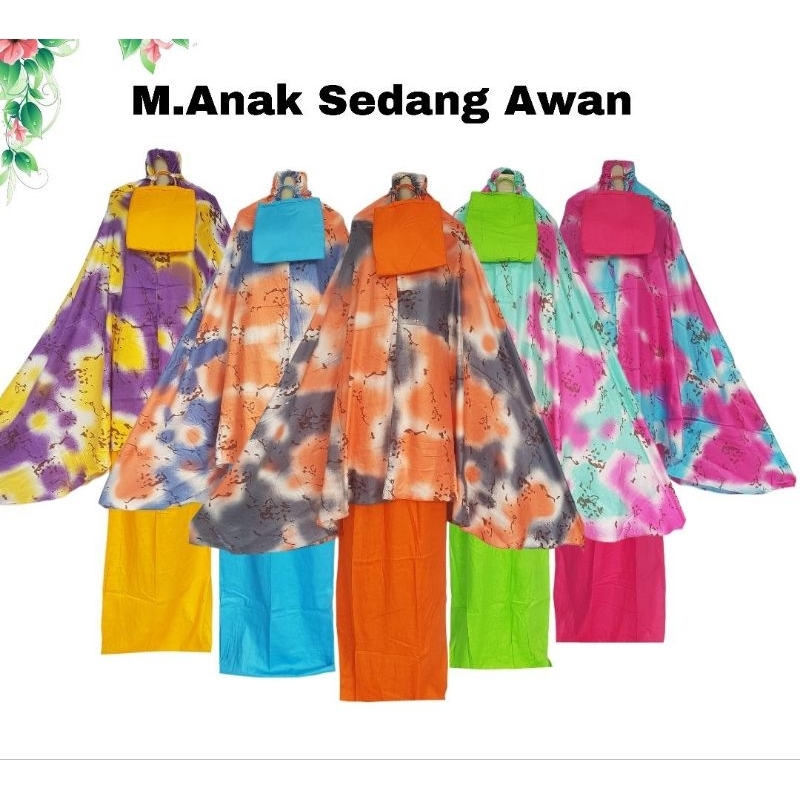 MUKENA ANAK MOTIF RAYON 9-13 TAHUN