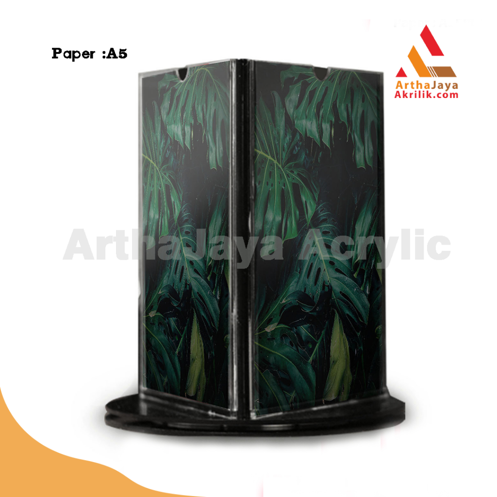 

Tempat Brosur Akrilik / akrilik brosur putar / brochure holder acrylic