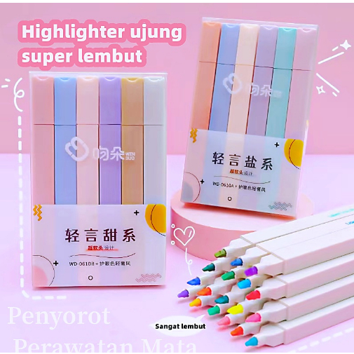 

Highlighter Set / Stabilo Set / Spidol Set Pastel Color