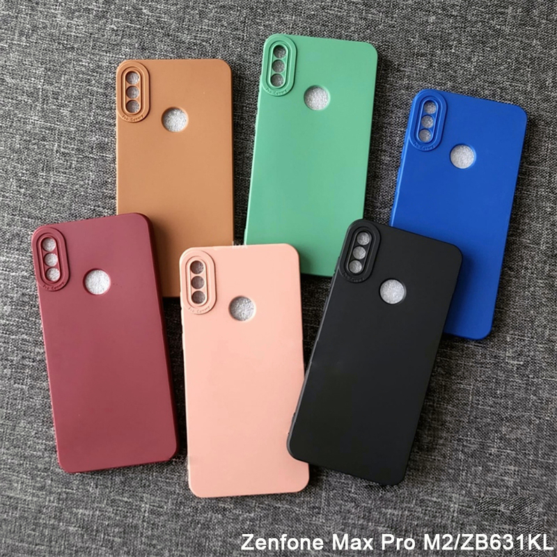 SILIKON CAIR ASLI RESMI CASE ASUS ZENFONE MAX PRO M1 M2 ZB631KL ZB601KL ZB602KL COVER TAHAN GUNCANGAN SOFTCASE CASING