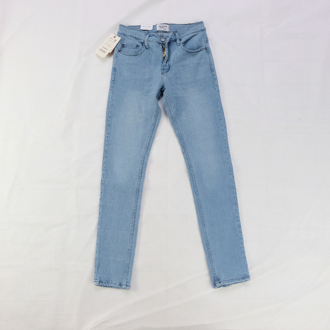 CELANA JEANS PRIA PULL&amp;BEAR BLUE SKY WHISKER SKINNY PULLANDBEAR PULL &amp; BEAR PULL AND BEAR P&amp;B PENSIL