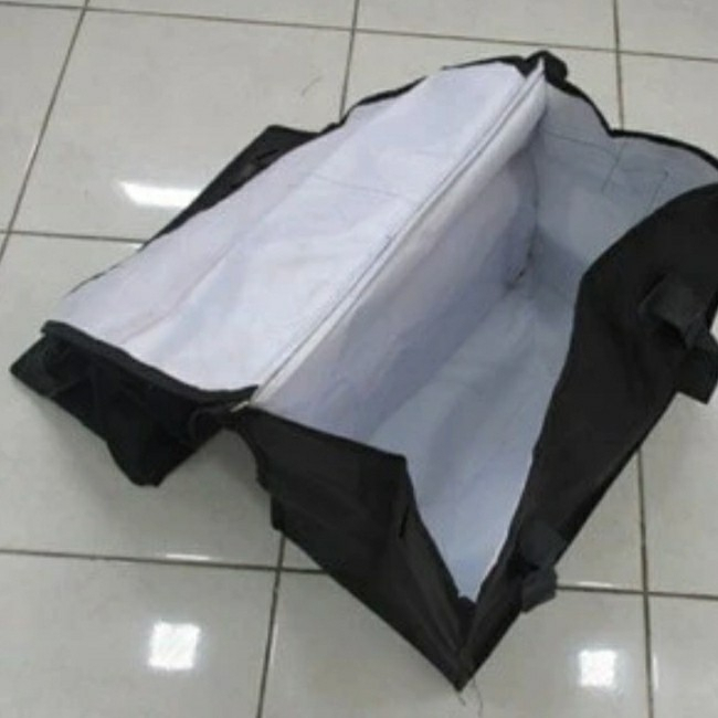 SABLON Nama Gambar Tas Barang Motor /Tas Kurir/Tas angkut - L bahan D16 TOP
