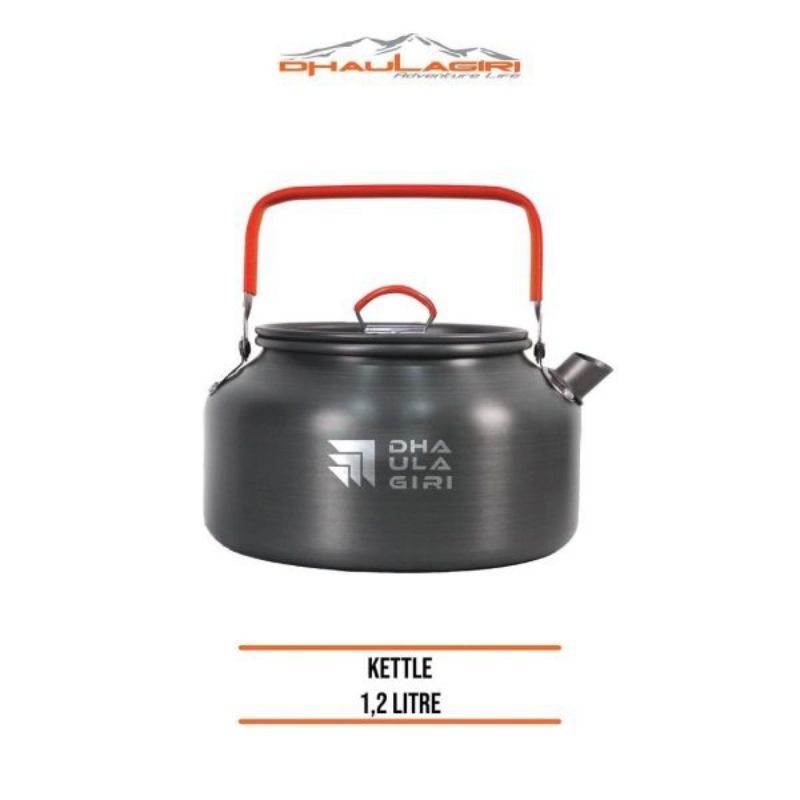 Teko Camping Dhaulagiri Kettle 1,2 Liter Ultralight - Kettle Camping Dhaulagiri - Teko Gunung - Cere