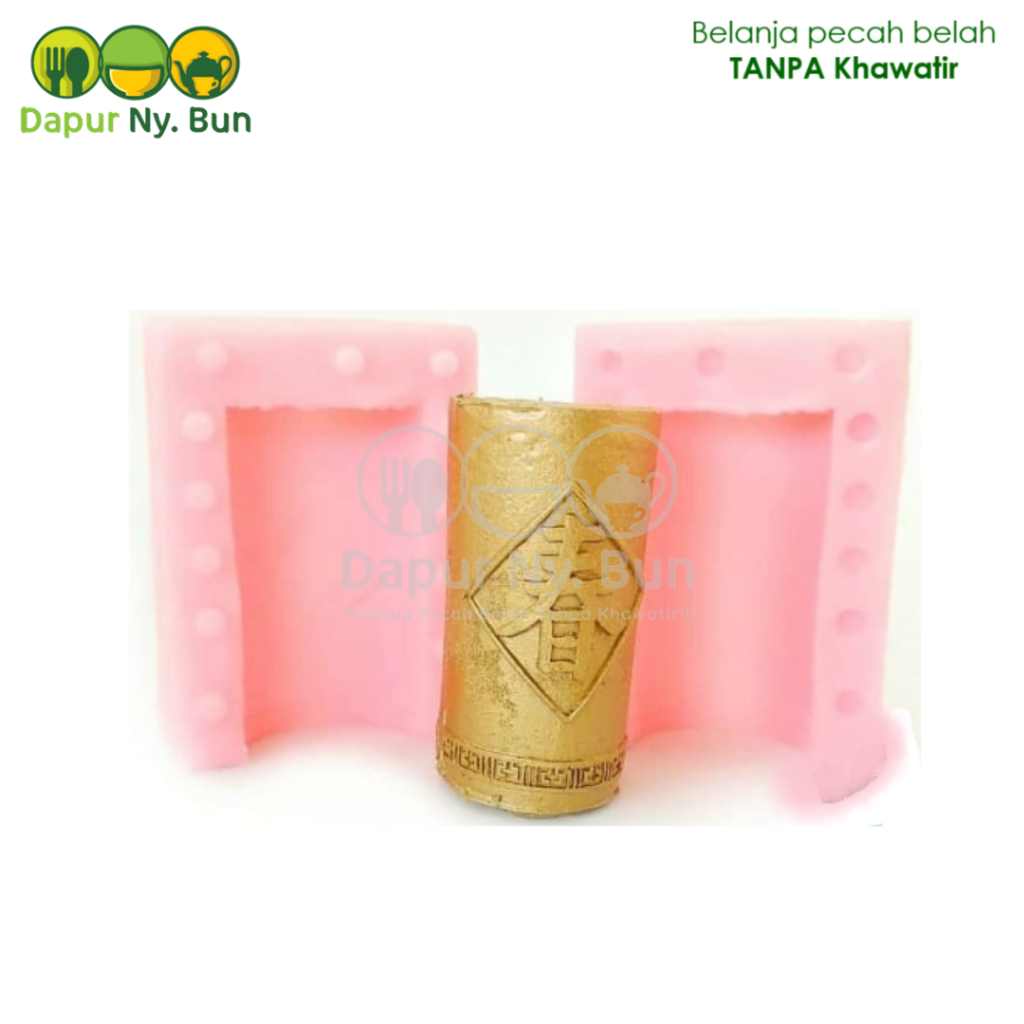 Cetakan Puding Silikon Bentuk Petasan Tema Imlek