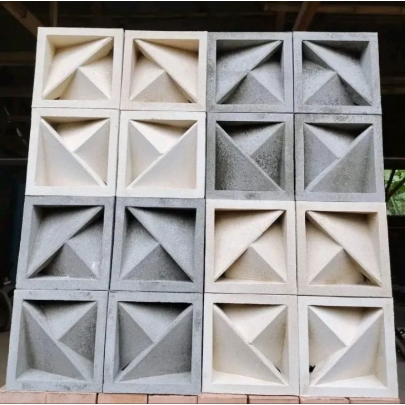 Loster Minimalis Segitiga 20x20