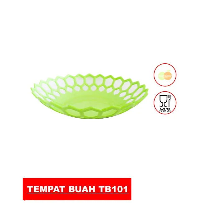 Keranjang Buah JUMBO TB 101 Golden Sunkist Tempat Buah Buahan