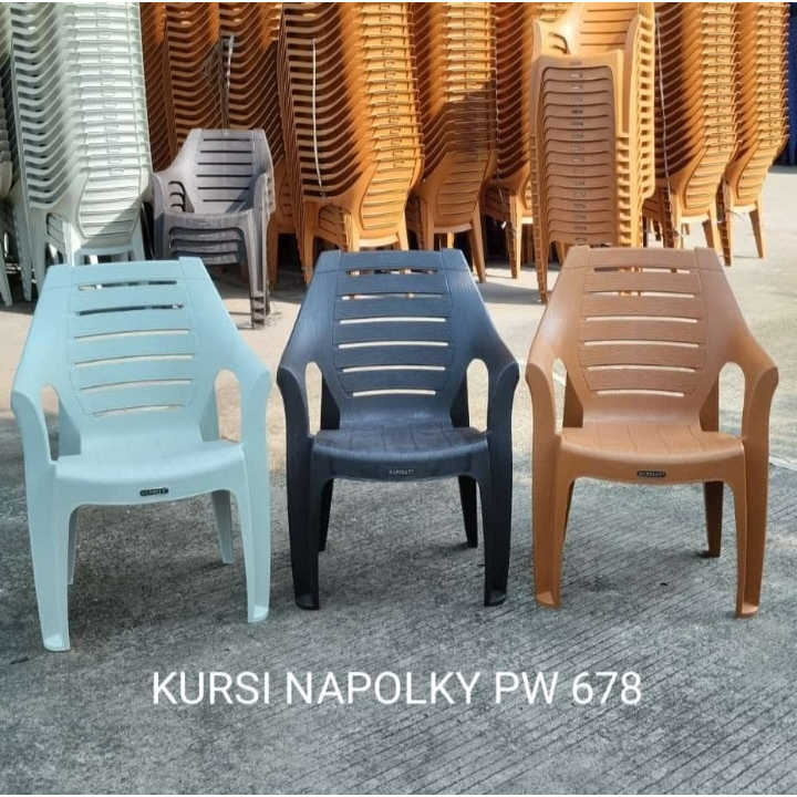 PAKET 1SET MEJA KURSI NAPOLLY / MEJA KURSI TERAS PW 678