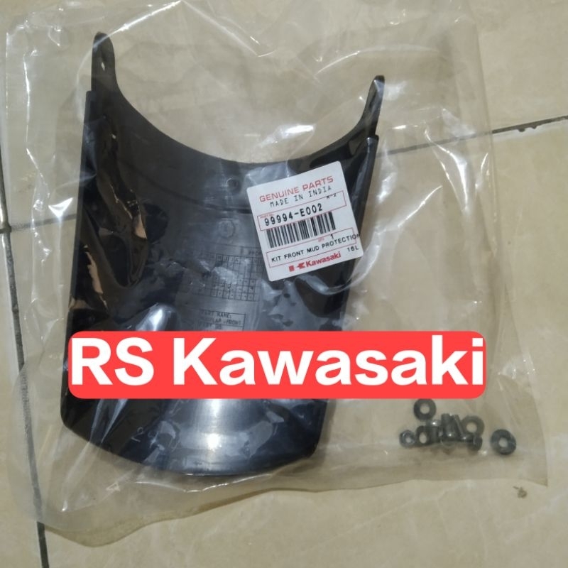 sambungan spakbor depan mudflap Kawasaki bajaj pulsar ns200 200ns ori