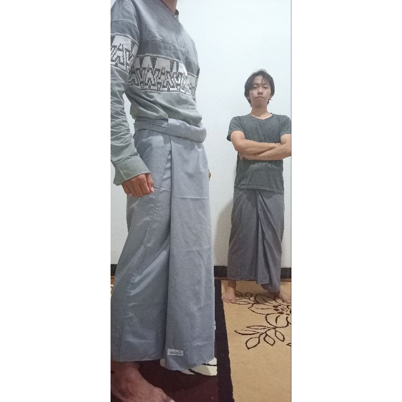 Sarung Polos Katun Premium Umair dan ArcanaMoeslim Leader Lembut Halus Perlengkapan alat solat Ibadah Pakaian Muslim Pria Sholat