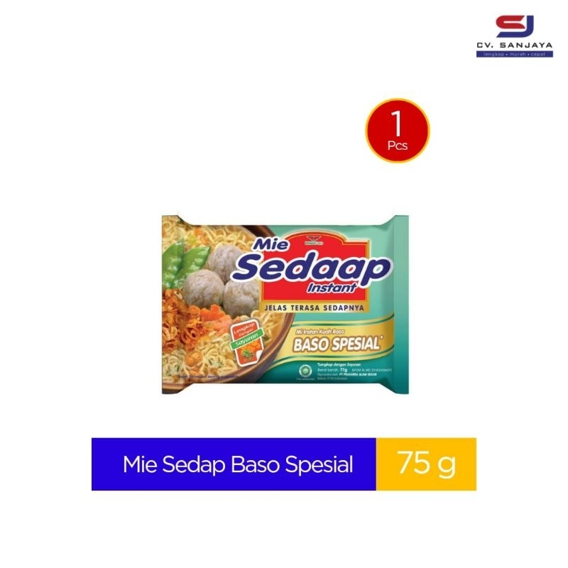 

MIE SEDAP Rasa Baso Spesial