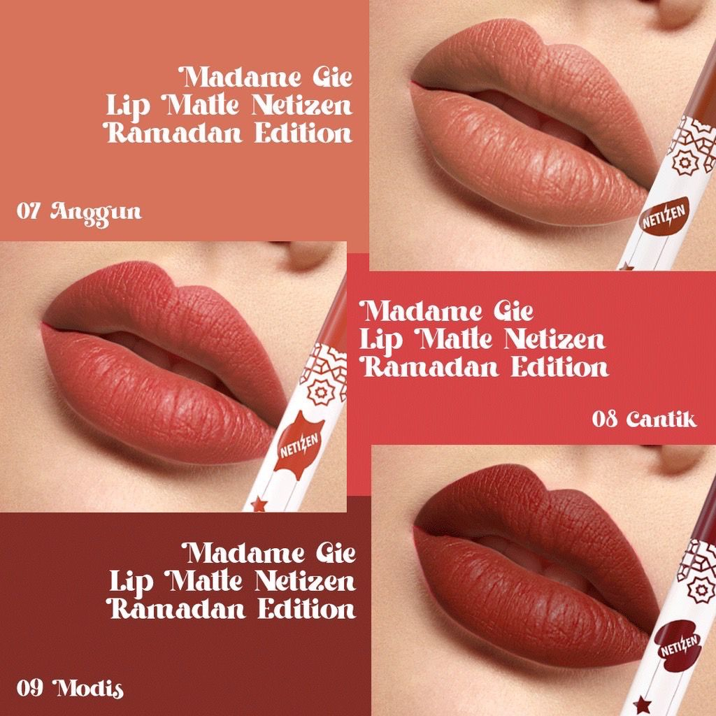 `ღ´ PHINKL `ღ´  Madame Gie Lip Matte Netizen