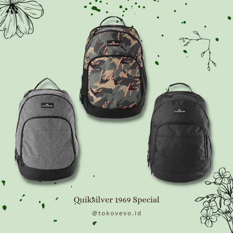 Quiksilver Original - 1969 Special Backpack| Ransel Pria