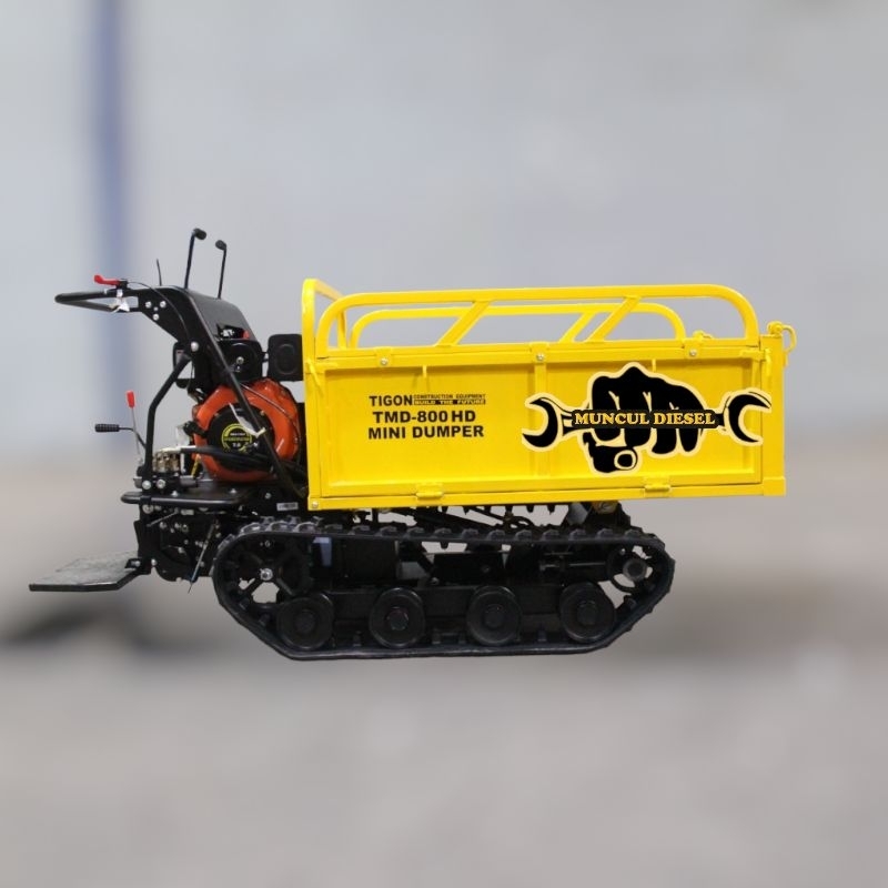 mini dumper Tigon TMD 800HD Alat Angkut Langsir Sawit tigon TMD 800HD